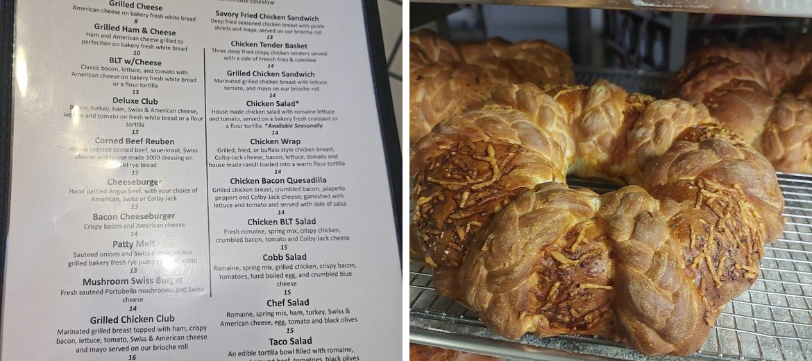 The Homestead Restaurant Menu