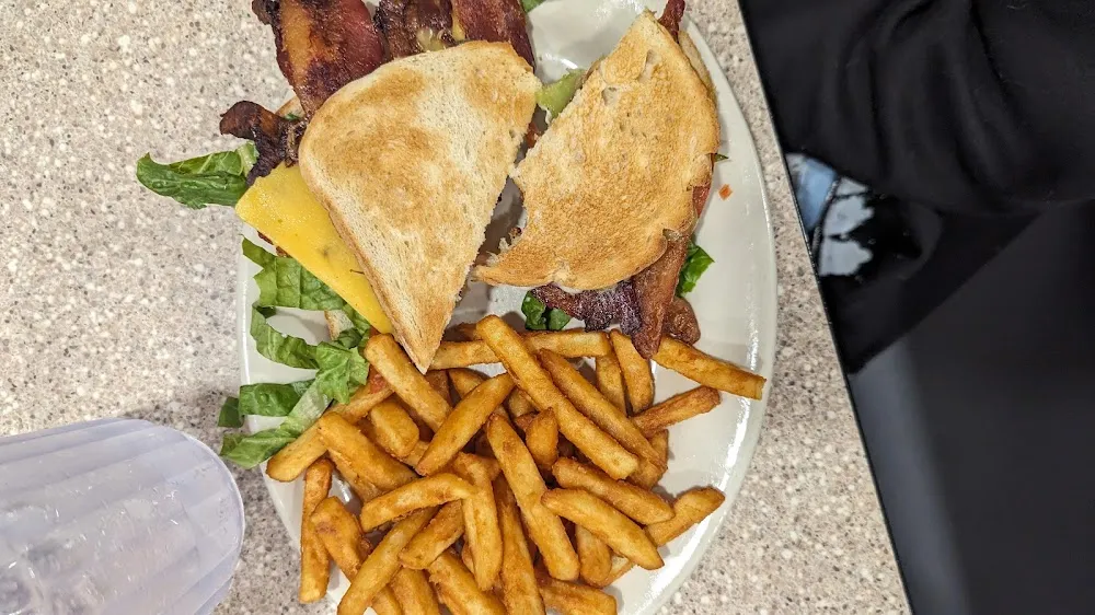 blt with Cheese and Fries